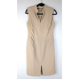 Calvin Klein Tan Mini Dress Size M SKU678